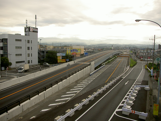 平成18年度　1号南二日町道路建設工事