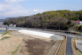 平成15年度　狩野川南条築堤護岸工事