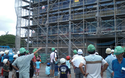 親子現場見学会（島田）