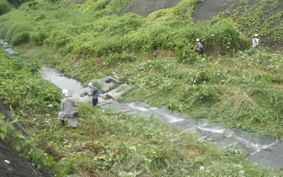 河川一斉清掃（富士協会）