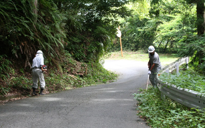 道路一斉清掃（天竜協会）