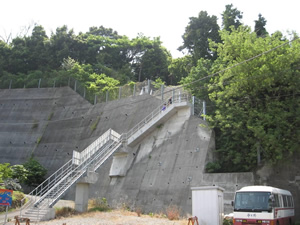 平沢東磯（沼津市）急傾斜地