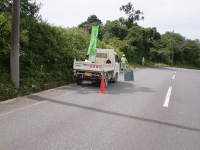 道路清掃（袋井協会）