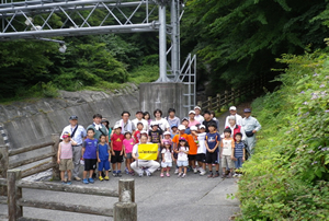 富士砂防事務所、富士山大沢扇状地見学