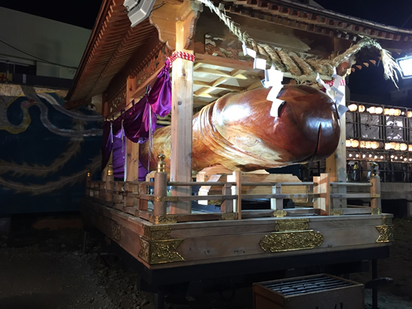 祭り時の展示状況