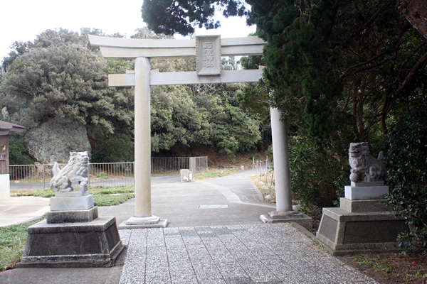 石室神社の鳥居