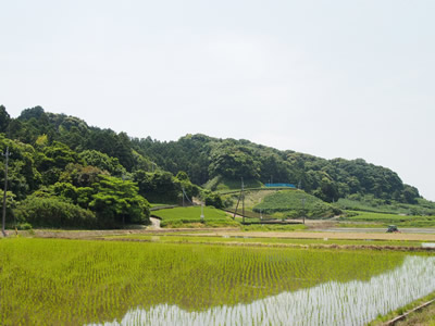 「舟ケ谷の城山」