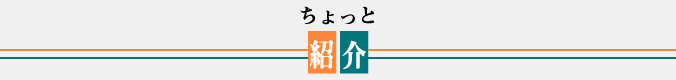 ちょっと紹介特別編